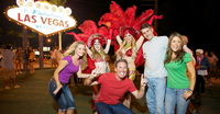 Visite nocturne de Las Vegas en jeep à ciel ouvert
