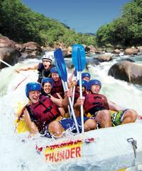 Tully River Full-Day White Water Rafting from Cairns including BBQ Lunch