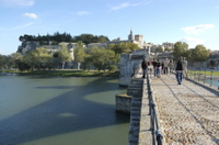 Visite privé: excursion d'Une journée à Avignon et Châteauneuf-du-Pape au départ de Marseille