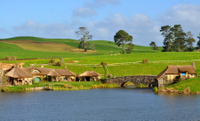 Tour en petit groupe: le décor de cinéma du Seigneur des anneaux, Hobbiton, au départ d'Auckland