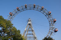 Private Vienna Wine Tavern Night Tour with Giant Ferris Wheel
