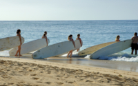 Cours à l'école de Surf de Maui