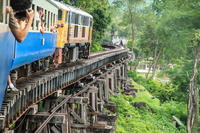 Bridge on the River Kwai-tour inclusief tour naar de Birma-spoorlijn Bridge on the River Kwai-tour inclusief tour naar de Birma-spoorlijn