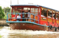 Croisière d'après-midi en barge à riz à Bangkok