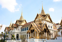 Excursion en bord de mer à Bangkok: visite privée du Grand Palais et sortie du shopping