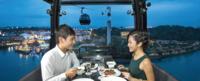 Expérience de luxe Sky Dining Dans le téléphérique de Singapour