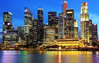 Rondleiding door Singapore bij avond, met diner Rondleiding door Singapore bij avond, met diner