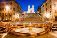 Rome excursion de nuit avec apéritif
