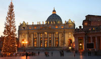 Visite de Rome à pied le jour de Noël