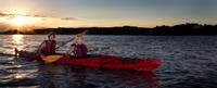 Lake Rotoiti Evening Kayak Tour including Hot Springs, Glowworm Caves and BBQ Dinner