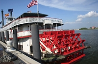Croisière dans le port de sur le bateau à vapeur Natchez