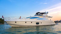 4 Hour Private Charter On A 68' Azimut Fly Bridge Luxury Yacht With Free Jet Ski