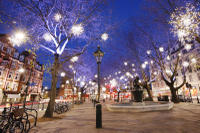 Christmas Lights Bike Tour of London