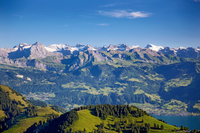 Excursion d'Une journée en été au mont Rigi et à Lucerne au départ de Zurich