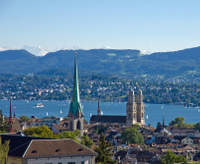 Visite des points de forts de Zurich