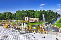 Tour van een halve dag door Peterhof (Petrodvorets) Tour van een halve dag door Peterhof (Petrodvorets)