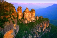 Visite privée: excursion d'Une journée Dans les Montagnes Bleues au départ de Sydney avec parc animalier de Featherdale Wildlife Park