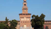 Battlements and Guards' Chamber at the Sforzesco Castle