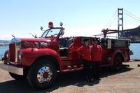 San Francisco Fire Engine Holiday Lights Tour de