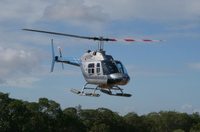 Tour en hélicoptère sur la ville de Belize et la barrière de corail