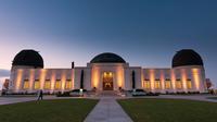 Hollywood, California Science Center and the Griffith Observatory from Anaheim