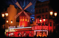 Paris : spectacle au Moulin Rouge