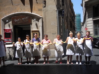 Leçon de cuisine en petit groupe à Rome