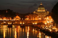 Visite panoramique nocturne de Rome