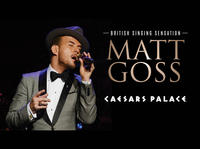 Matt Goss at Caesars Palace Hotel and Casino