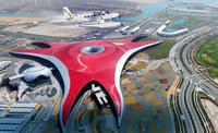 Vol en hydravion à Abou Dhabi au départ de Dubaï Incluant Ferrari World et transfert aller-retour