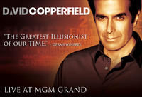 David Copperfield im MGM Grand Hotel und Casino David Copperfield im MGM Grand Hotel und Casino