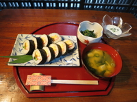 Cours de fabrication de sushis à Kyoto