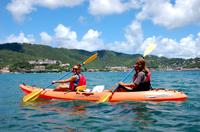 St Thomas Shore Excursion: Hassel Island Kayak, Hike and Snorkel Tour