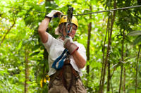 Zipline Canopy Eco-Adventure from San Juan