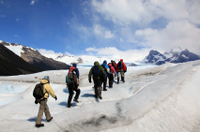 Excursion aventure à El Calafate: randonnée à Travers le glacier Perito Moreno