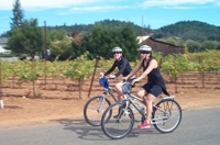 Excursion en vélo with dégustation de vins