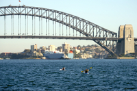 Promenades en kayak au port de Sydney