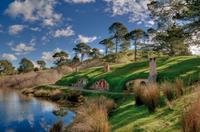 Visite du plateau de cinéma du film «Le Seigneur des Anneaux» à Hobbitebourg