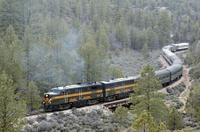 Excursion en train de Dans Le Grand Canyon