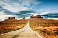 Monument Valley et réserve des Indiens Navajo