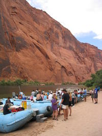 Promenade à Glen Canyon sur le Colorado au départ de Sedona