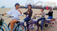 Visite privée du marché de Santa Monica en vélo électrique