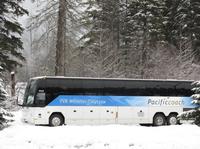 Transfert en bus de l'aéroport international de Vancouver à Whistler