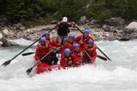 Whitewater Rafting on Kicking Horse River