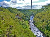 Big Island Adventure Combo: Helicopter, Zipline and Lava Tour