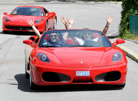 Excursion en bord de mer à Villefranche : expérience à Nice dans une voiture de sport Ferrari