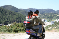 Excursion en bord de mer à Palma de Majorque: visite indépendante de Majorque en scooter
