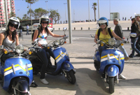 Excursion indépendante emplacement with de scooter à Barcelone