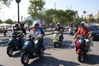 Visite historique de Palma en scooter