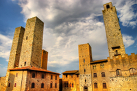 Excursion d'Une journée en petit groupe à San Gimignano et Volterra au départ de Sienne